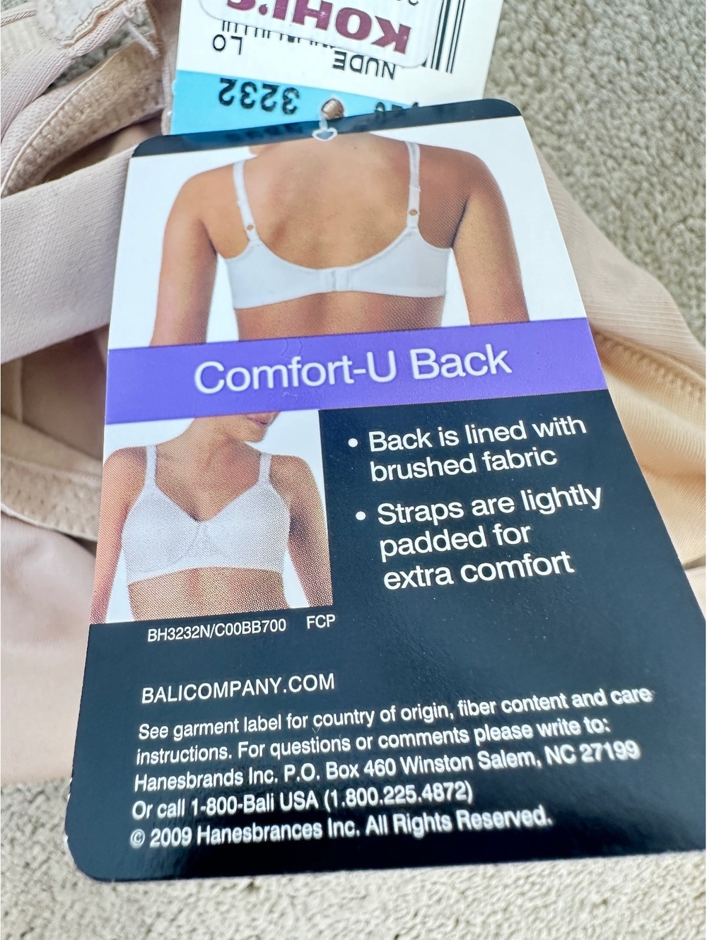 Four New Bali Bras 38C Wire Free Adjustable Strap Hook & Eye Back Cool Comfort - Picture 14 of 15